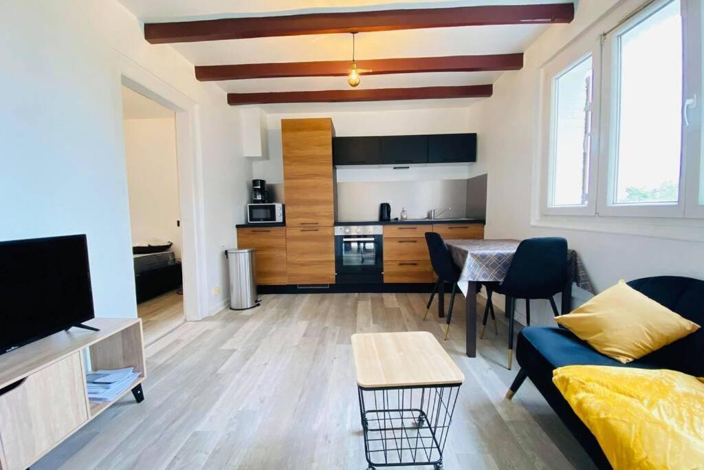 Appartement Cosy Avec Jardin Chaleureux Laon Exterior foto